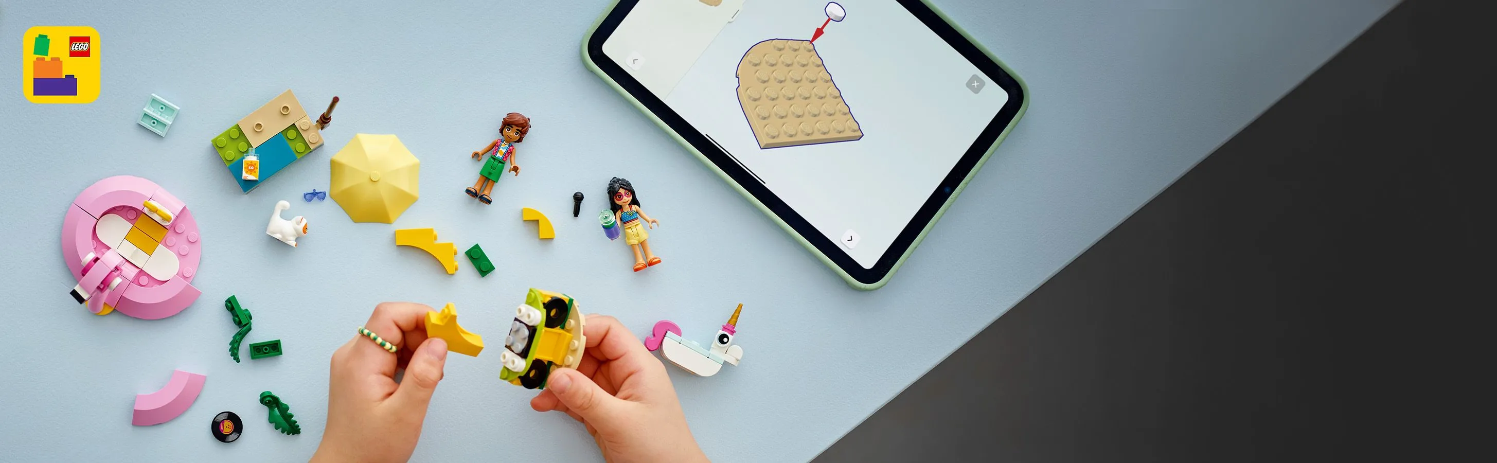 LEGO Friends Enh&ouml;rnings- och flamingopoolparty 42658