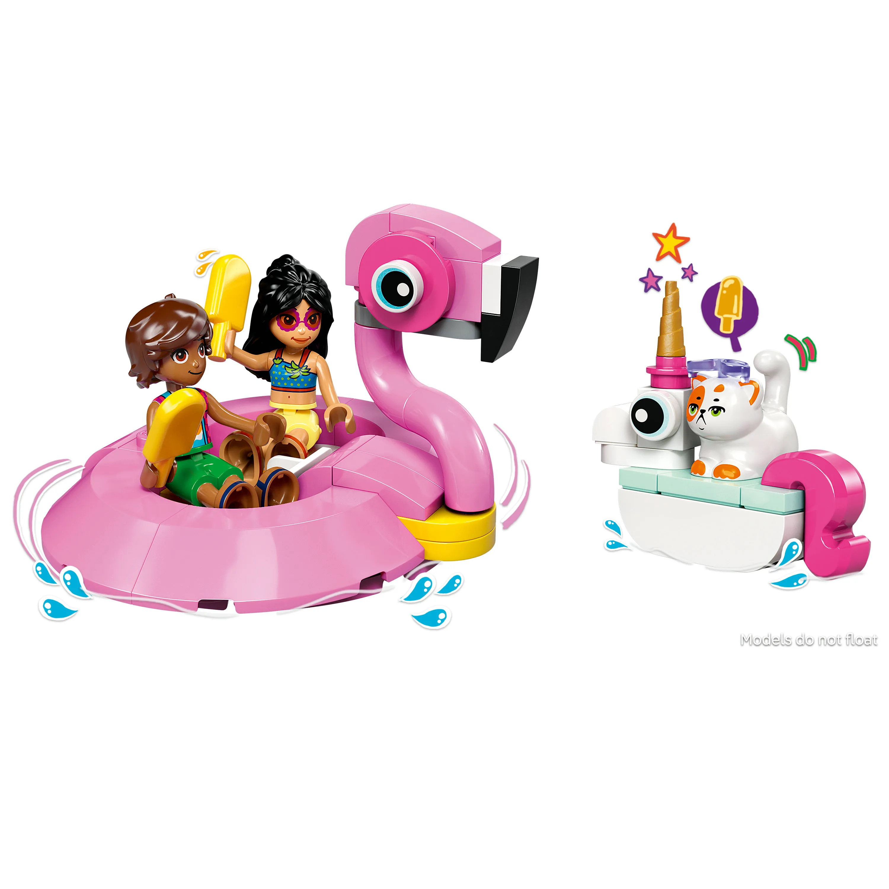 LEGO Friends Enh&ouml;rnings- och flamingopoolparty 42658