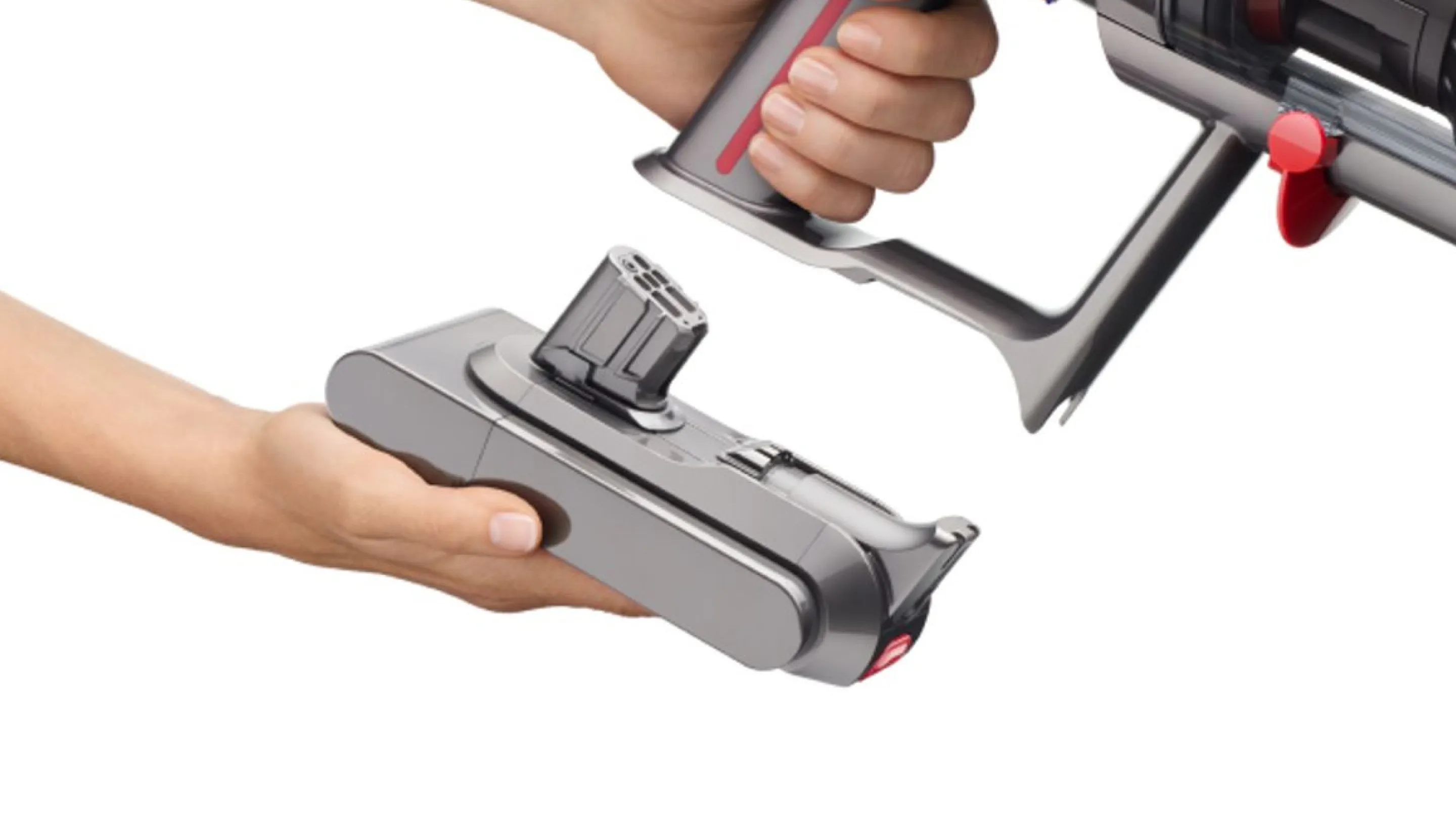 Dyson V12s Detect Slim Submarine 0.35 L 140 W Cordless Stick vacuum cleaner, Nickel, Yellow