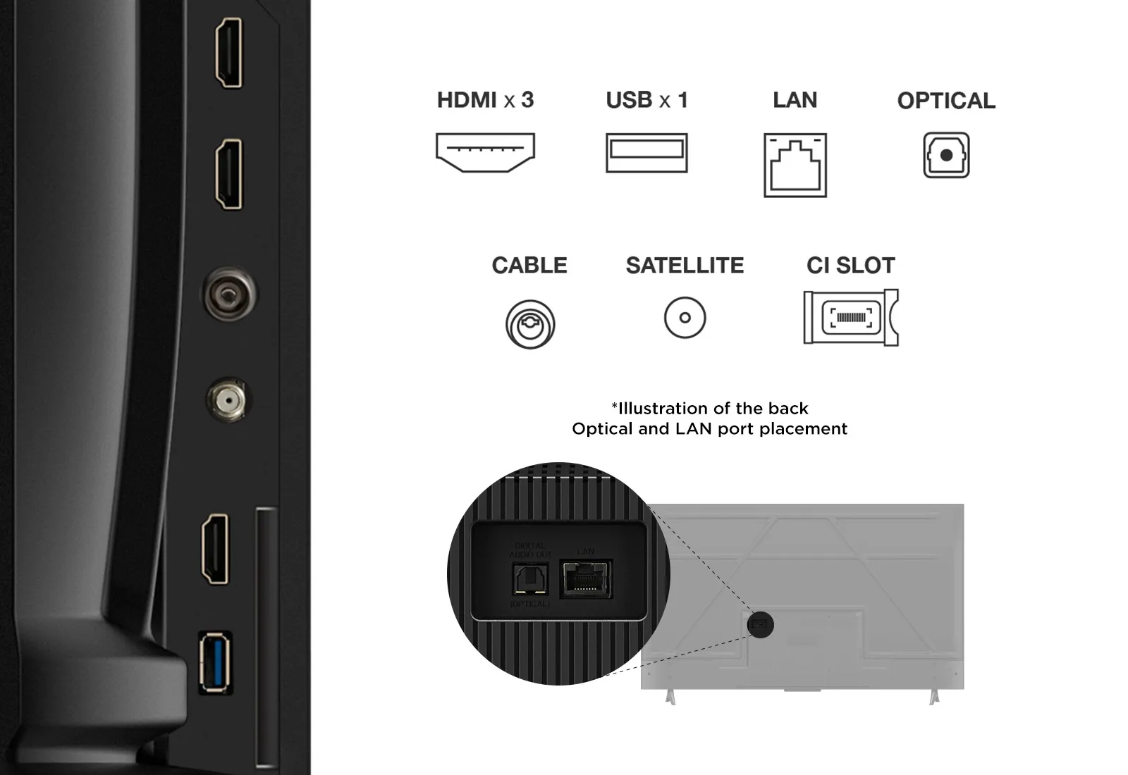 TCL V6C 55V6C 55" 4K DLED Google TV, 60 Hz, Dolby Vision, HDR10+, metalline