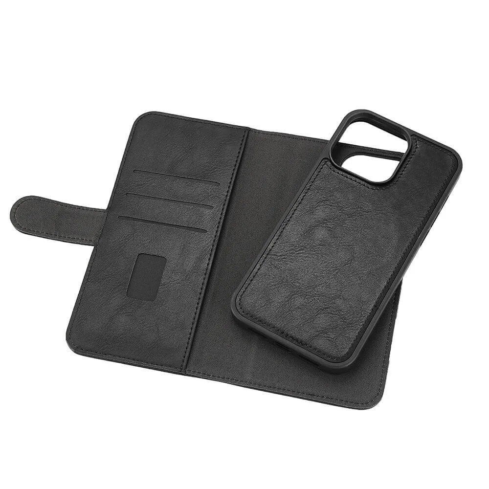 GEAR Wallet MagSeries, iPhone 15 Pro Max - 2-in-1 pl&aring;nboksfodra, Svart