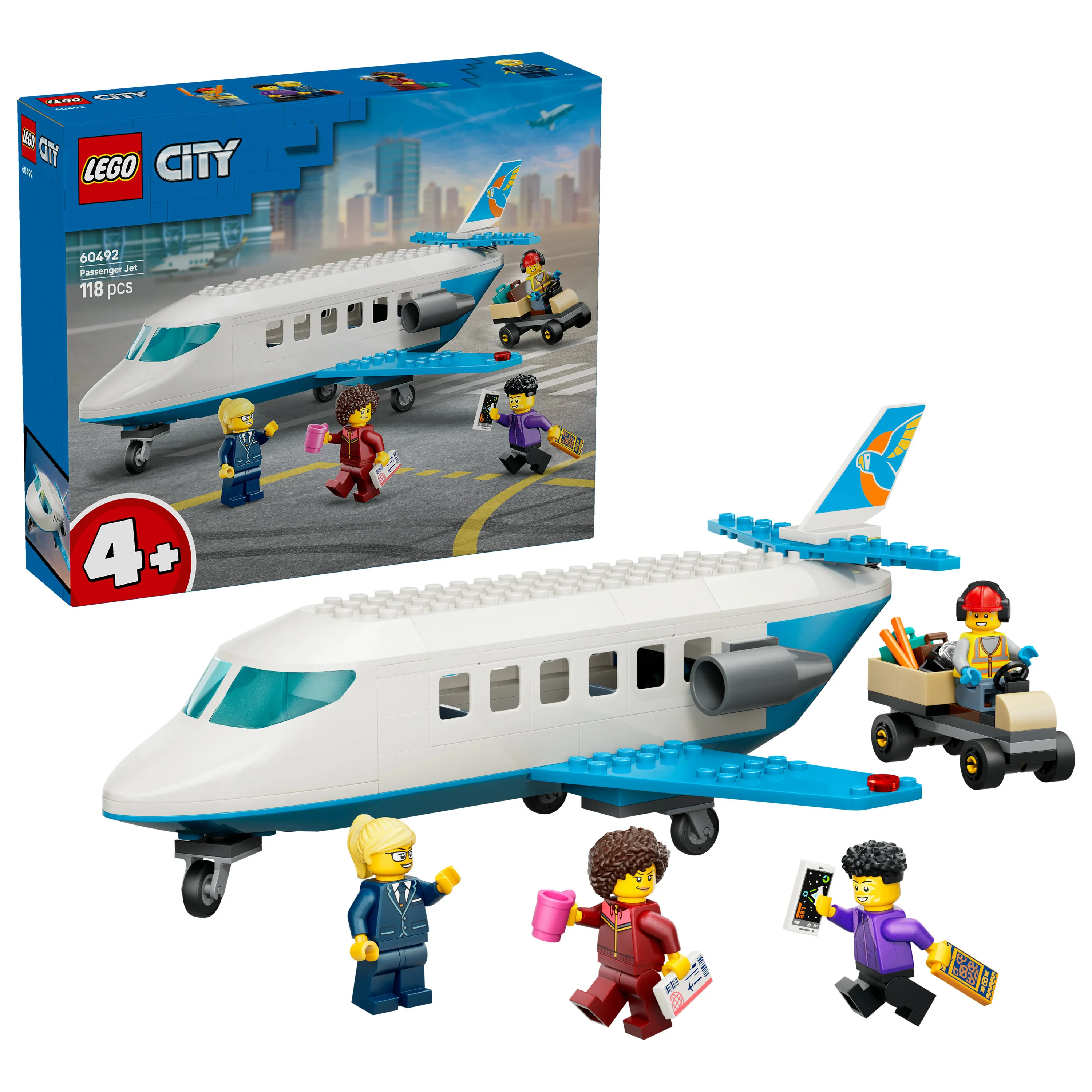 LEGO City Passagerarflygplan 60492