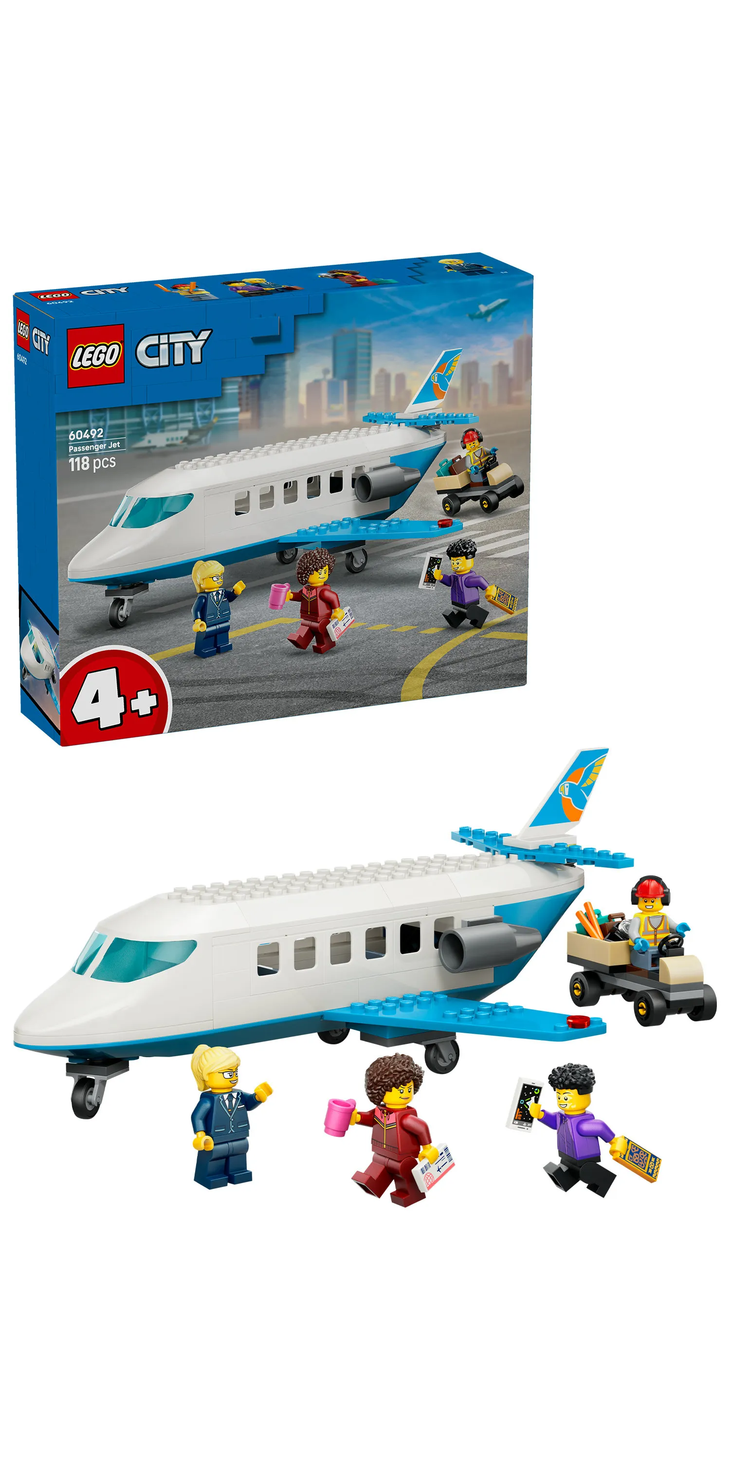 LEGO City Passagerarflygplan 60492