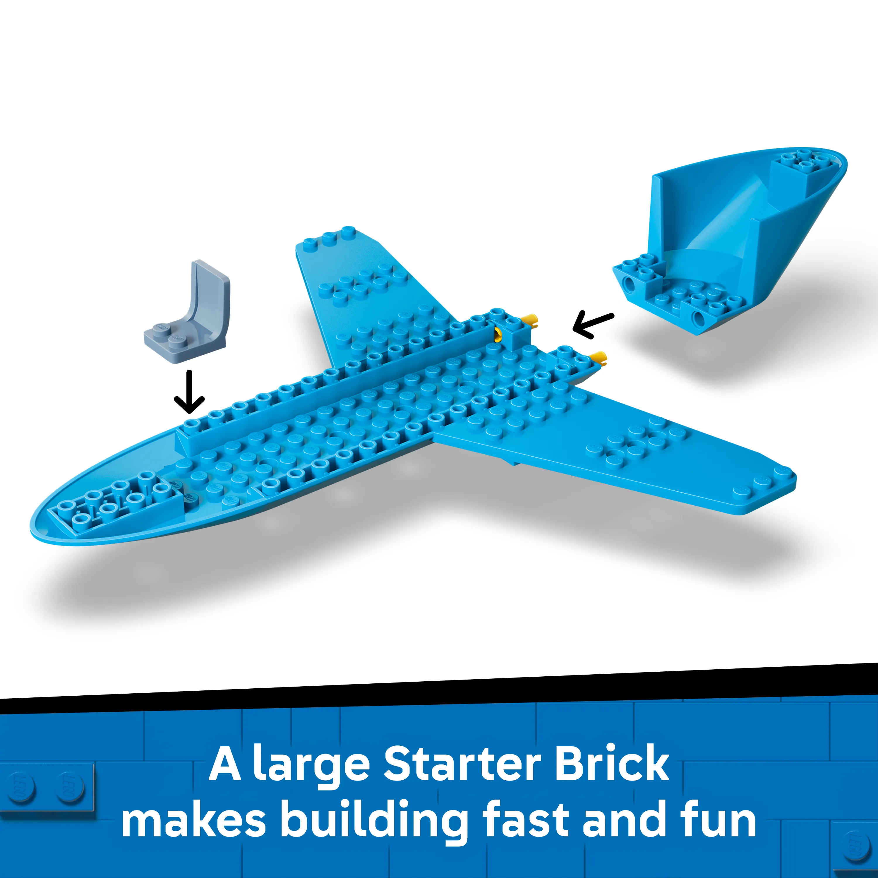 LEGO City Passagerarflygplan 60492