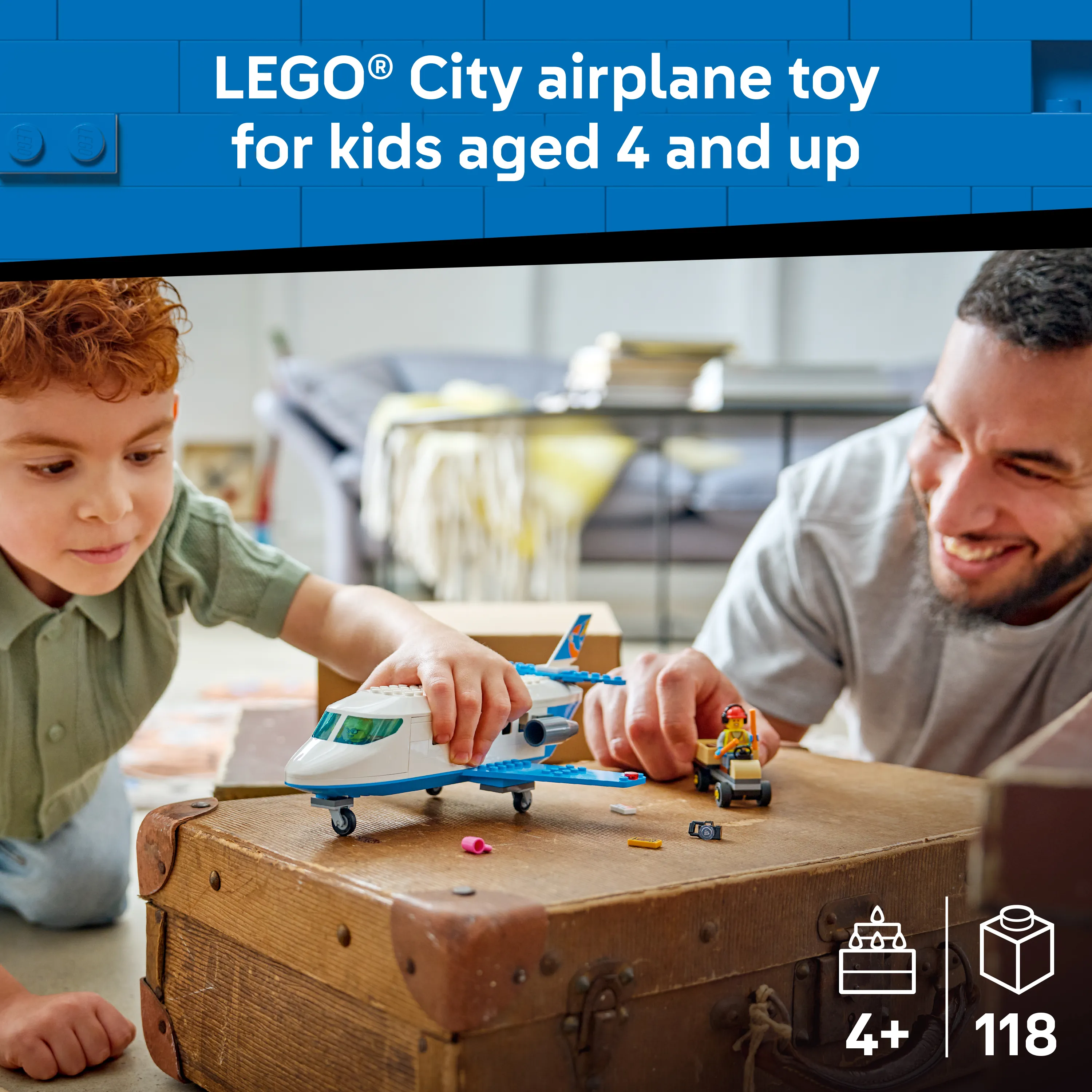 LEGO City Passagerarflygplan 60492
