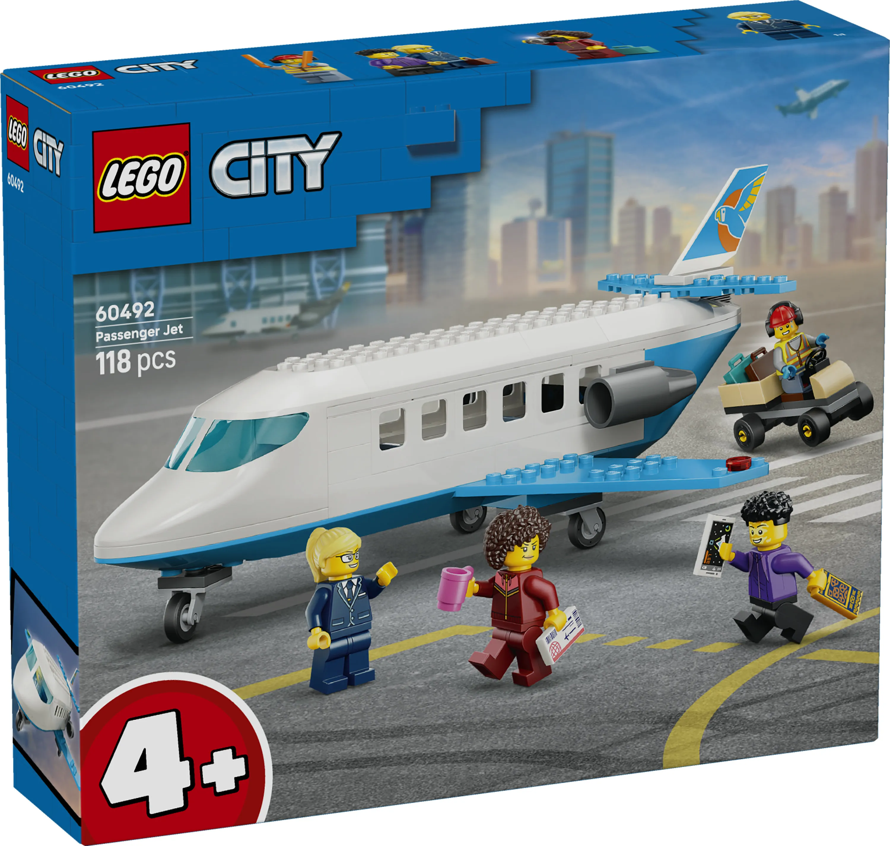 LEGO City Passagerarflygplan 60492