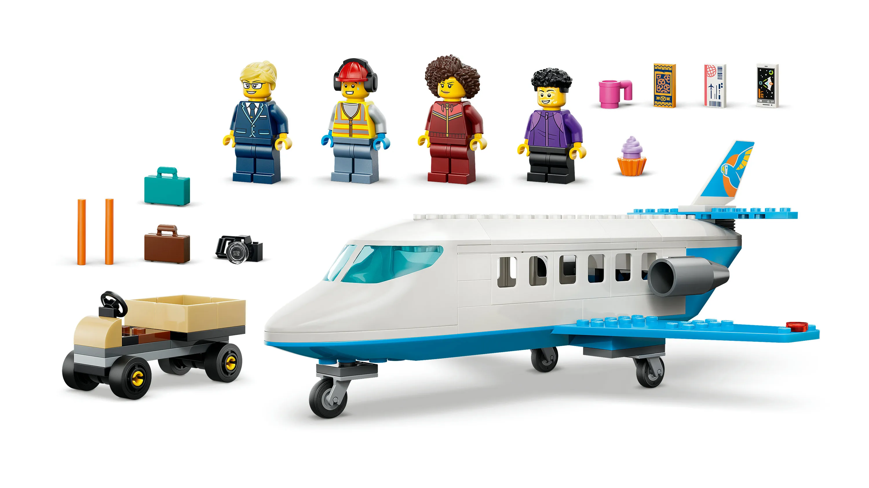 LEGO City Suihkumatkustajakone 60492