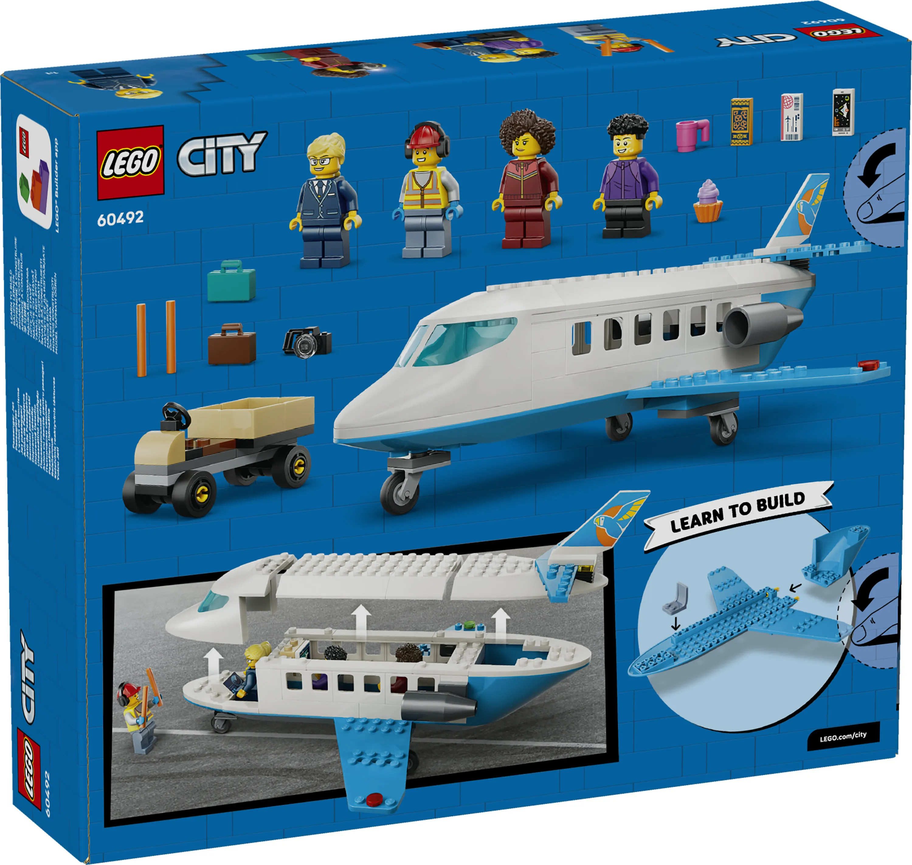 LEGO City Passagerarflygplan 60492