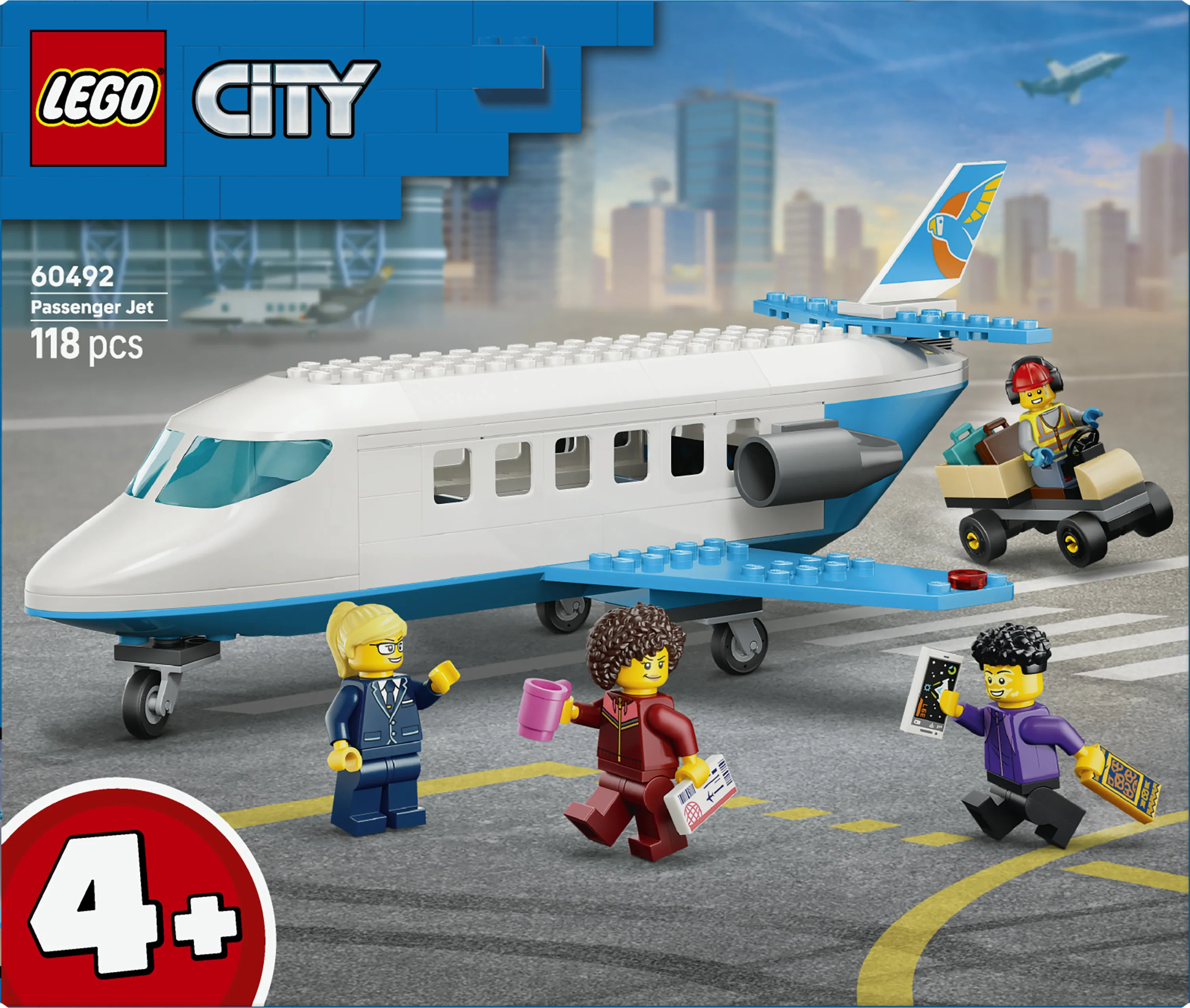 LEGO City Passagerarflygplan 60492