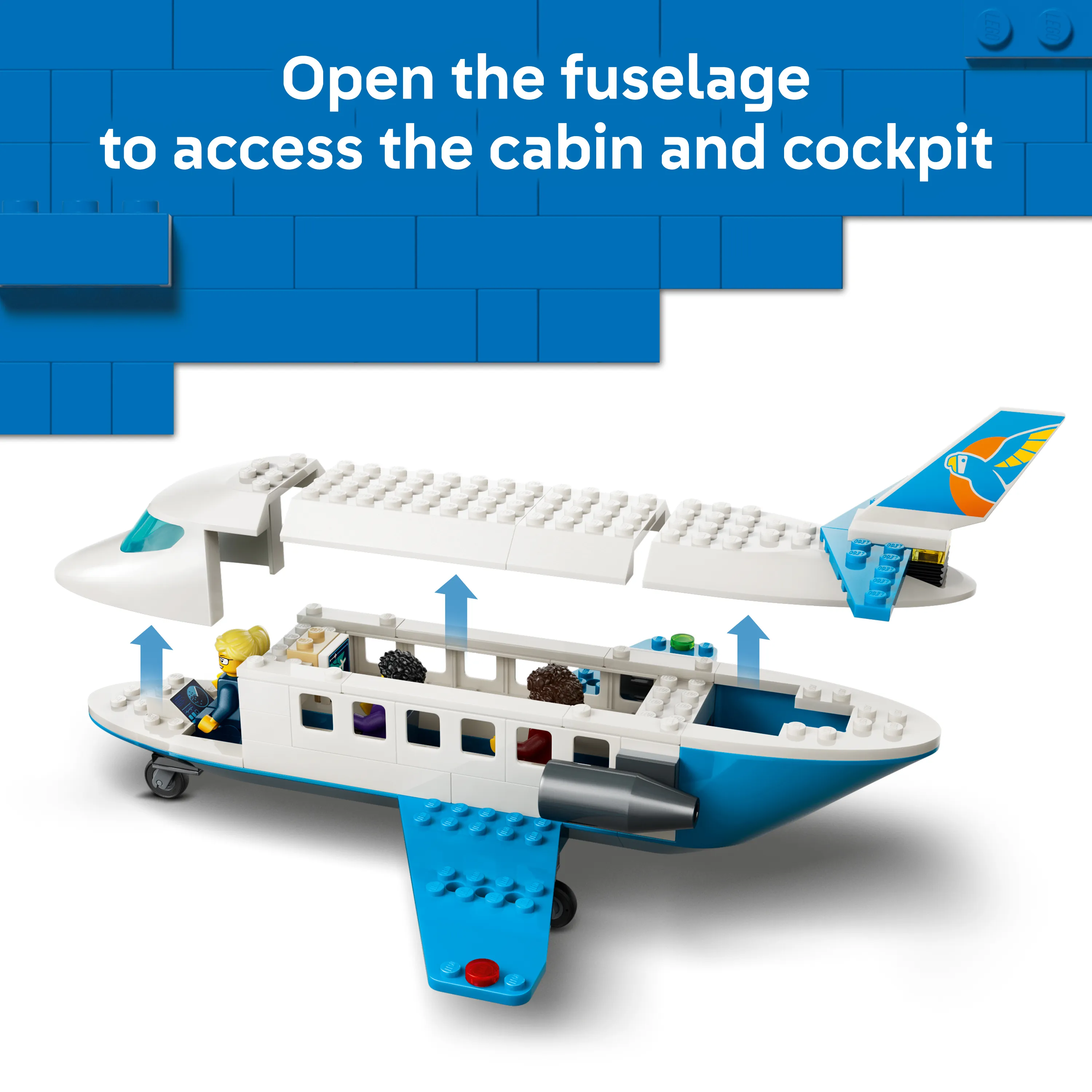 LEGO City Passagerarflygplan 60492