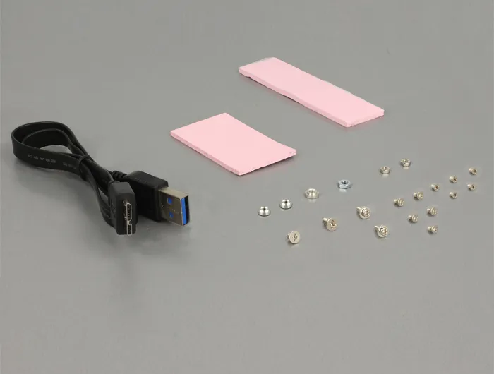 DeLOCK 2,5" kabinett, M.2/mSATA SSD, USB3.1 Gen 2, bl&aring;