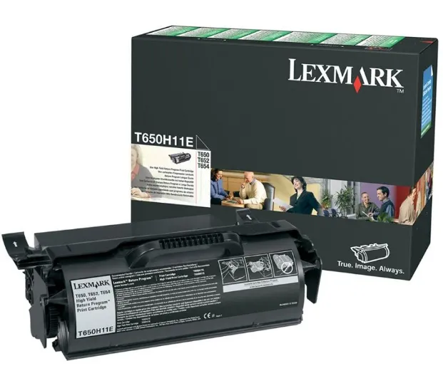 Lexmark T650H11E toner cartridge, Black