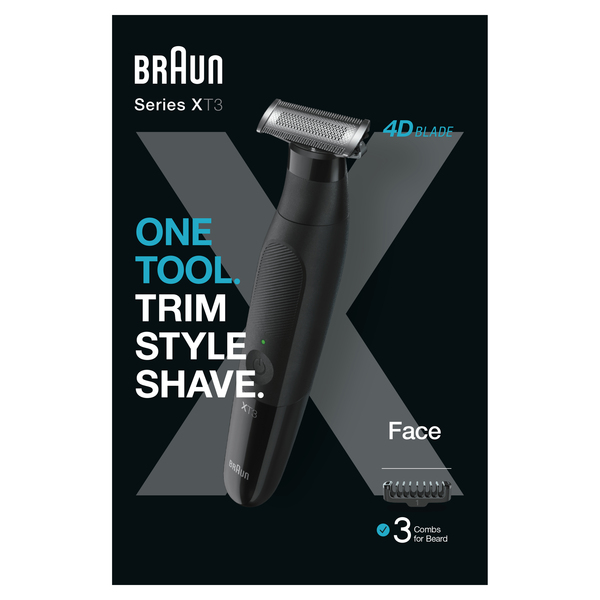 Braun XT3100 - beard trimmer and shaver