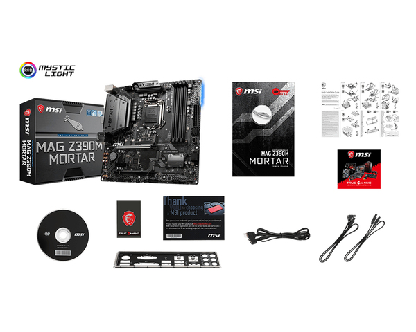 MSI MAG Z390M Mortar mATX - motherboard