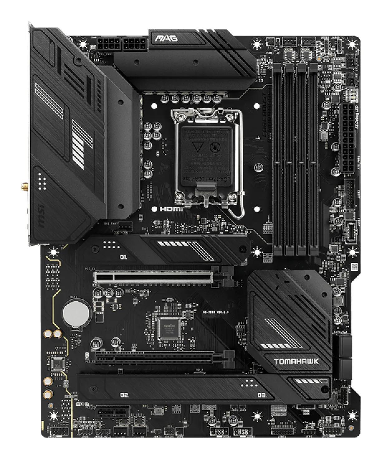 MSI MAG B760 TOMAHAWK WIFI ATX-emolevy