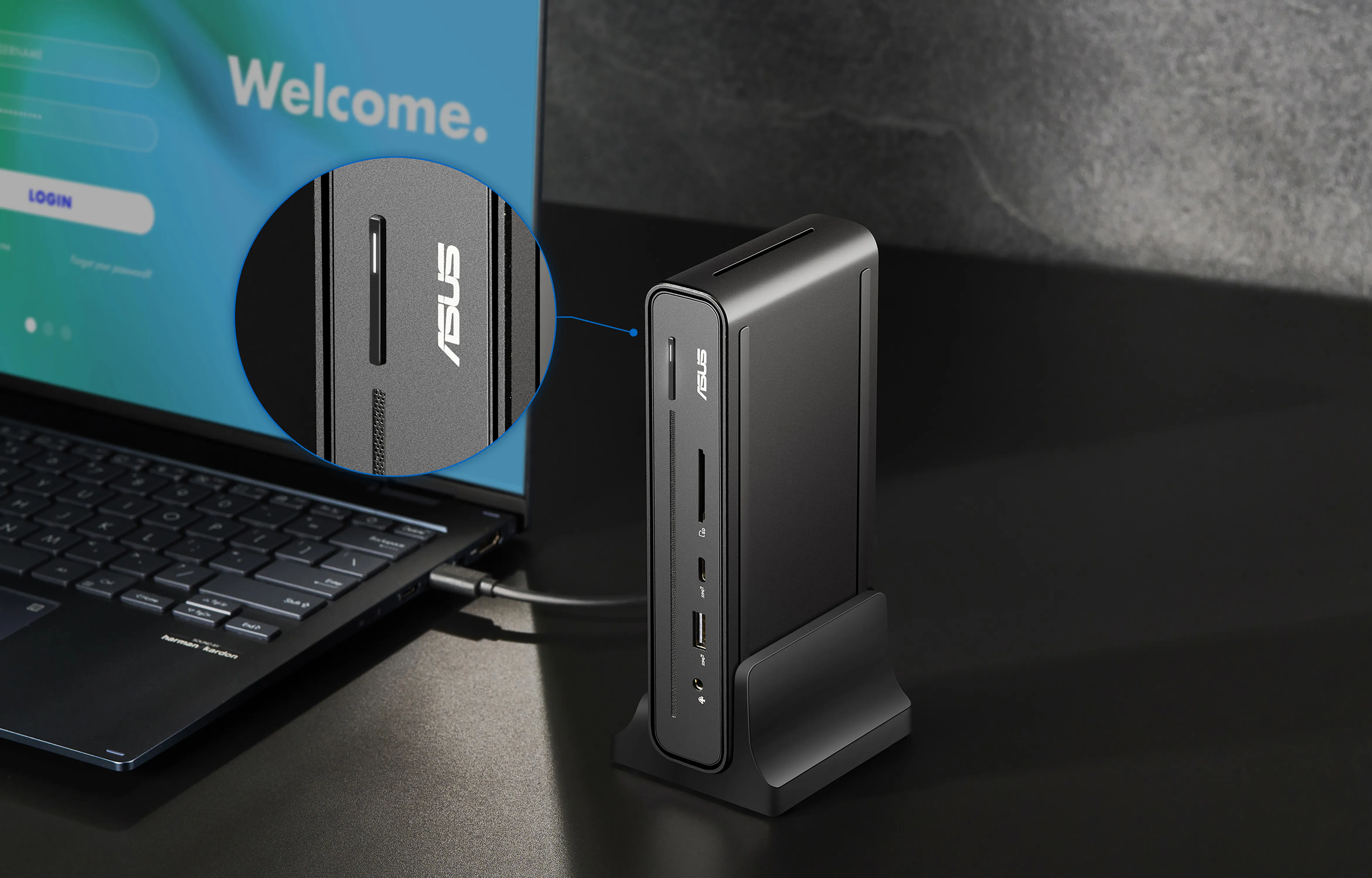 DC300 Triple Display USB-C Dock 90XB08CN-BDS010