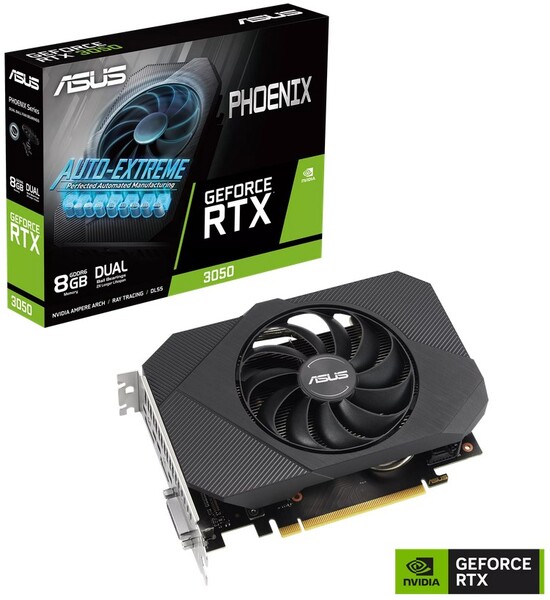 Asus GeForce RTX 3050 Phoenix 8 GB - grafikkort