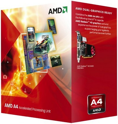 AMD A4 5300 3.4GHz, FM2+, Radeon HD 7480D -prosessori