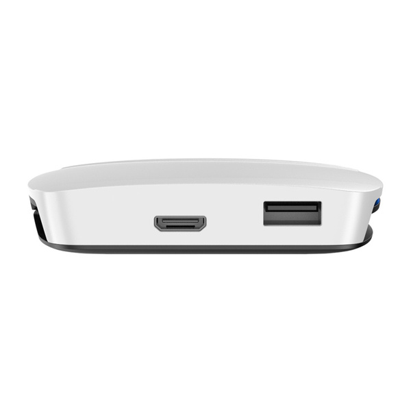 CARLINKIT CPC200-Tbox UHD+USBA Wireless CarPlay and Android Auto Adapter, White