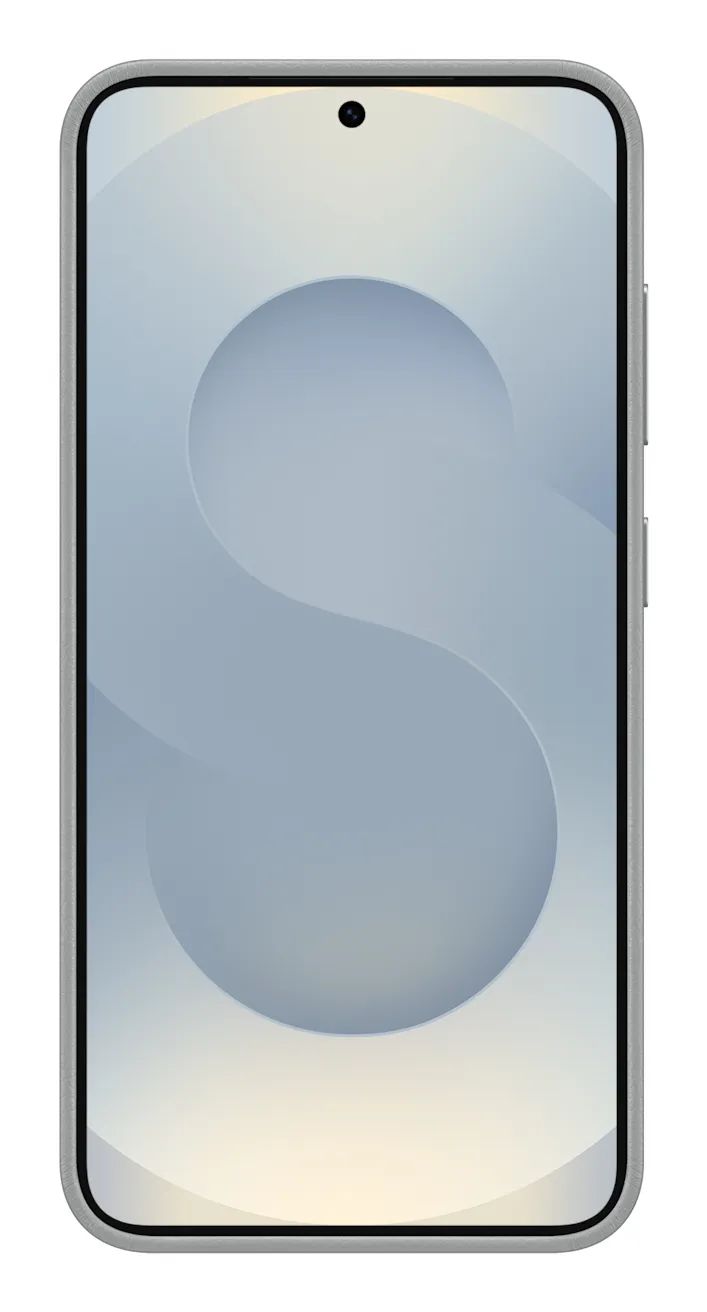 Samsung Galaxy S25 Kindsuit Faux Leather Case, Grey