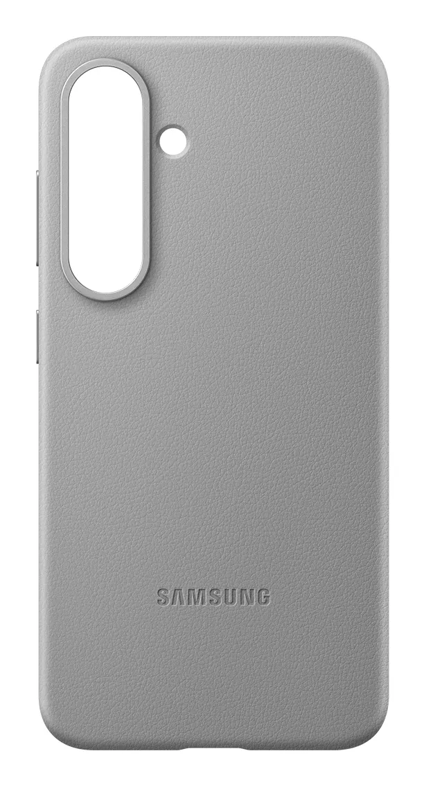 Samsung Galaxy S25 Kindsuit Faux Leather Case, Grey