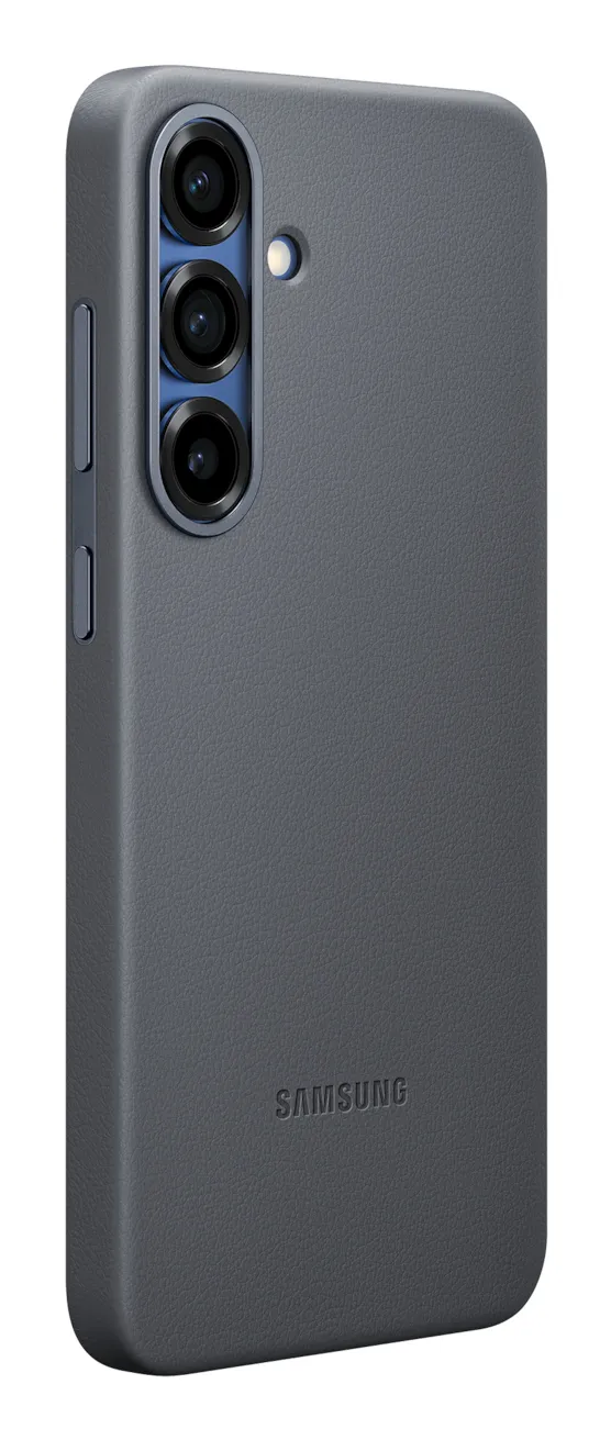 Samsung Galaxy S25+ Kindsuit Faux Leather Case, Black