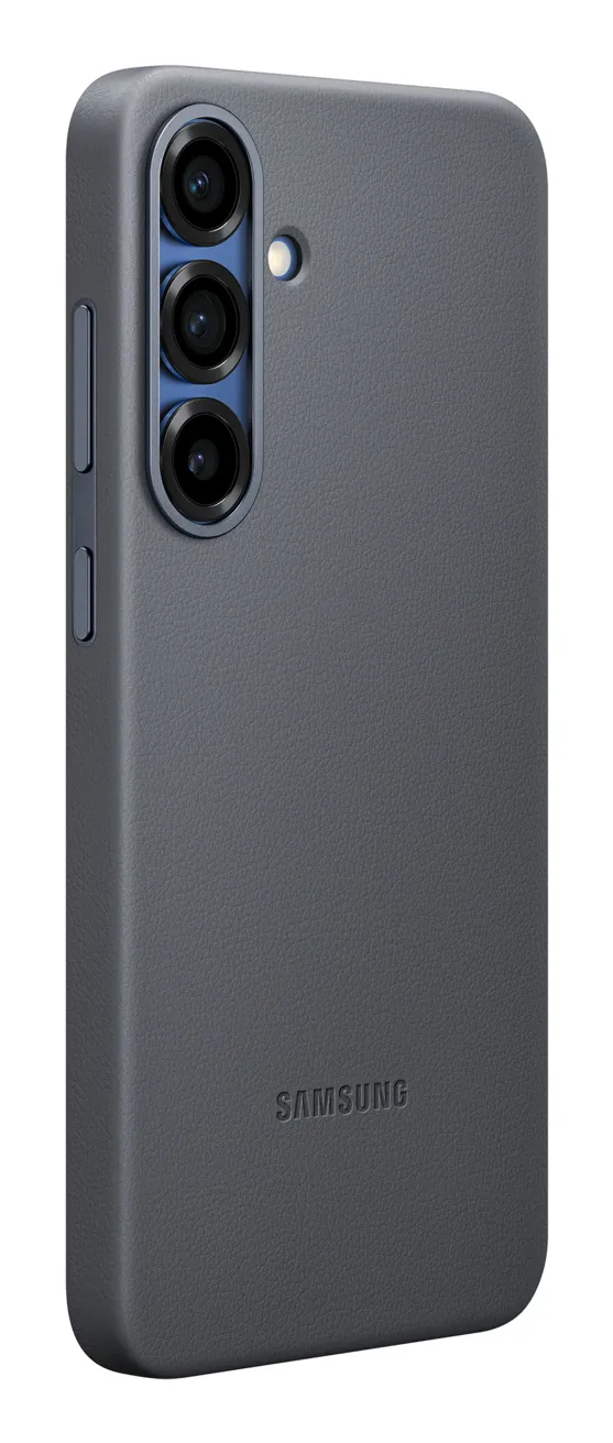 Samsung Galaxy S25+ Kindsuit Faux Leather Case, Black