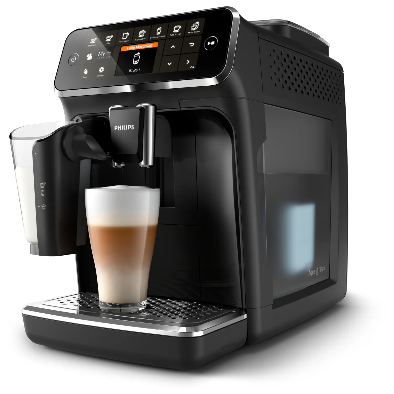 Philips 4300 series EP4341/51 - espressomaskin, helautomatisk, Svart