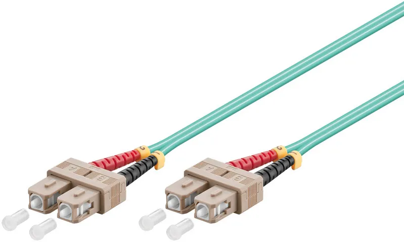MicroConnect OM1 SC-SC 1m Fiber Optic Cable, Orange