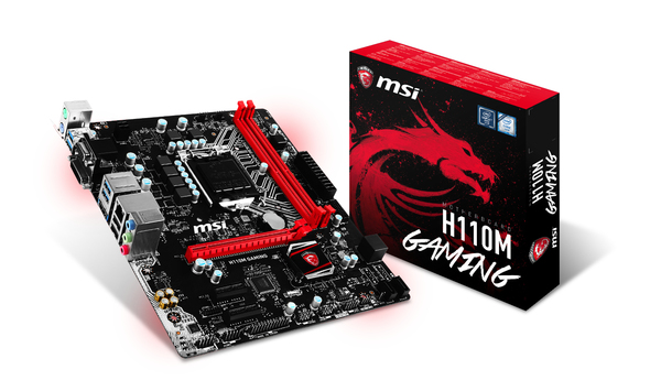 MSI H110M Gaming, mATX -emolevy