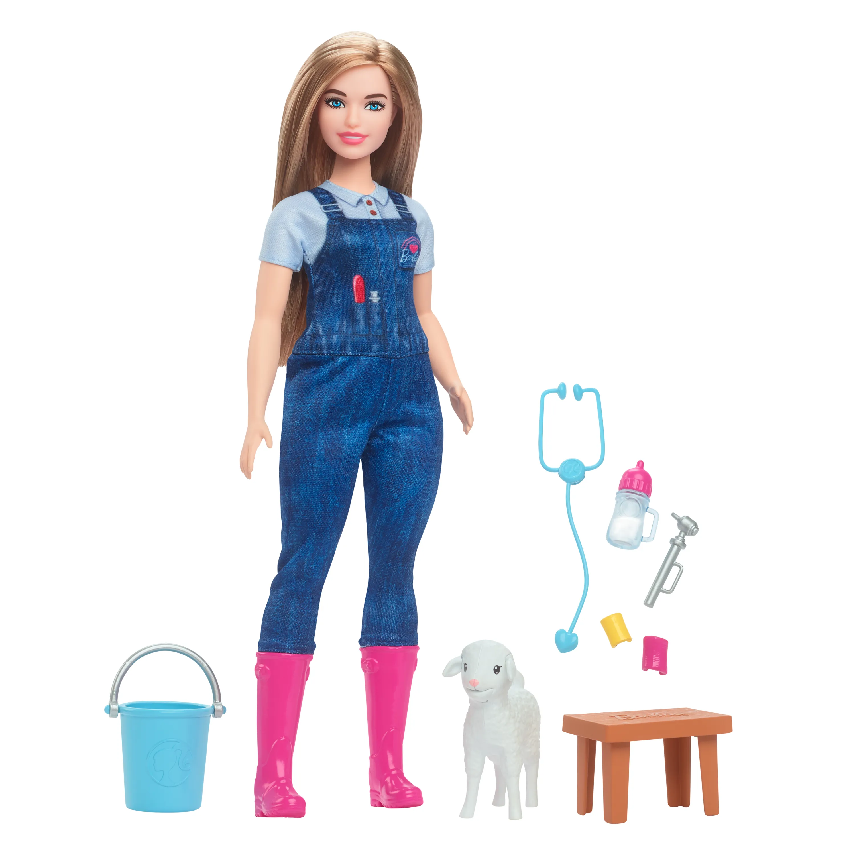 Mattel Barbie Farm Vet Toy Figure