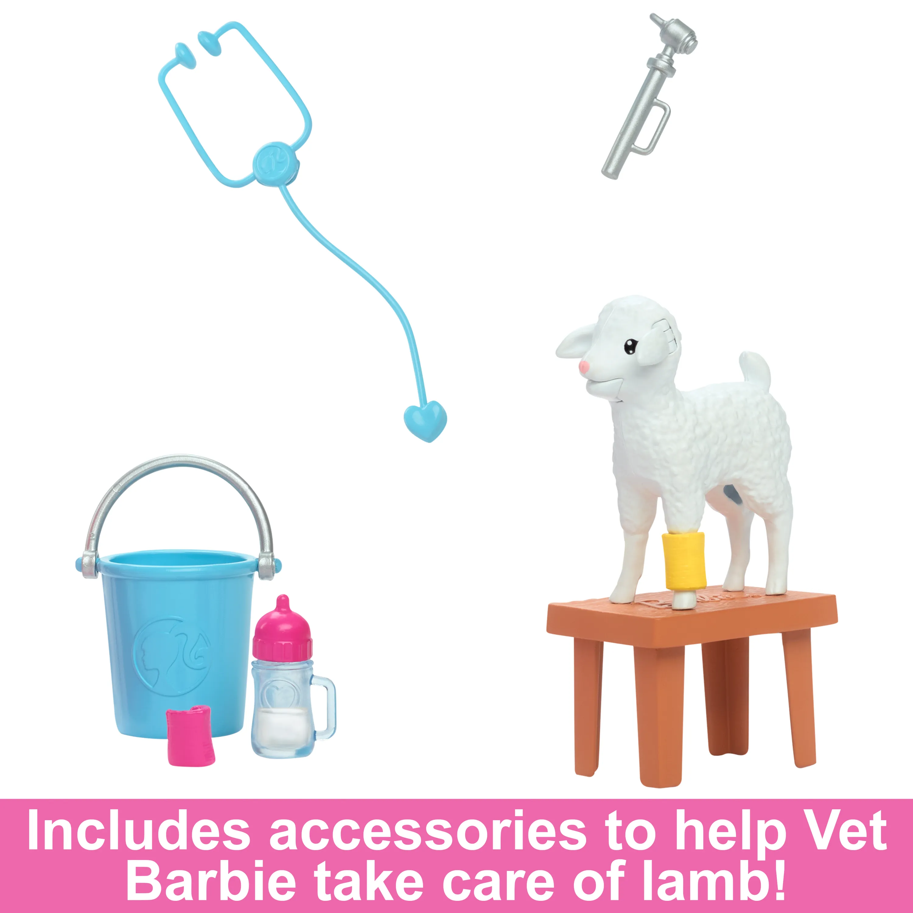 Mattel Barbie Farm Vet Toy Figure