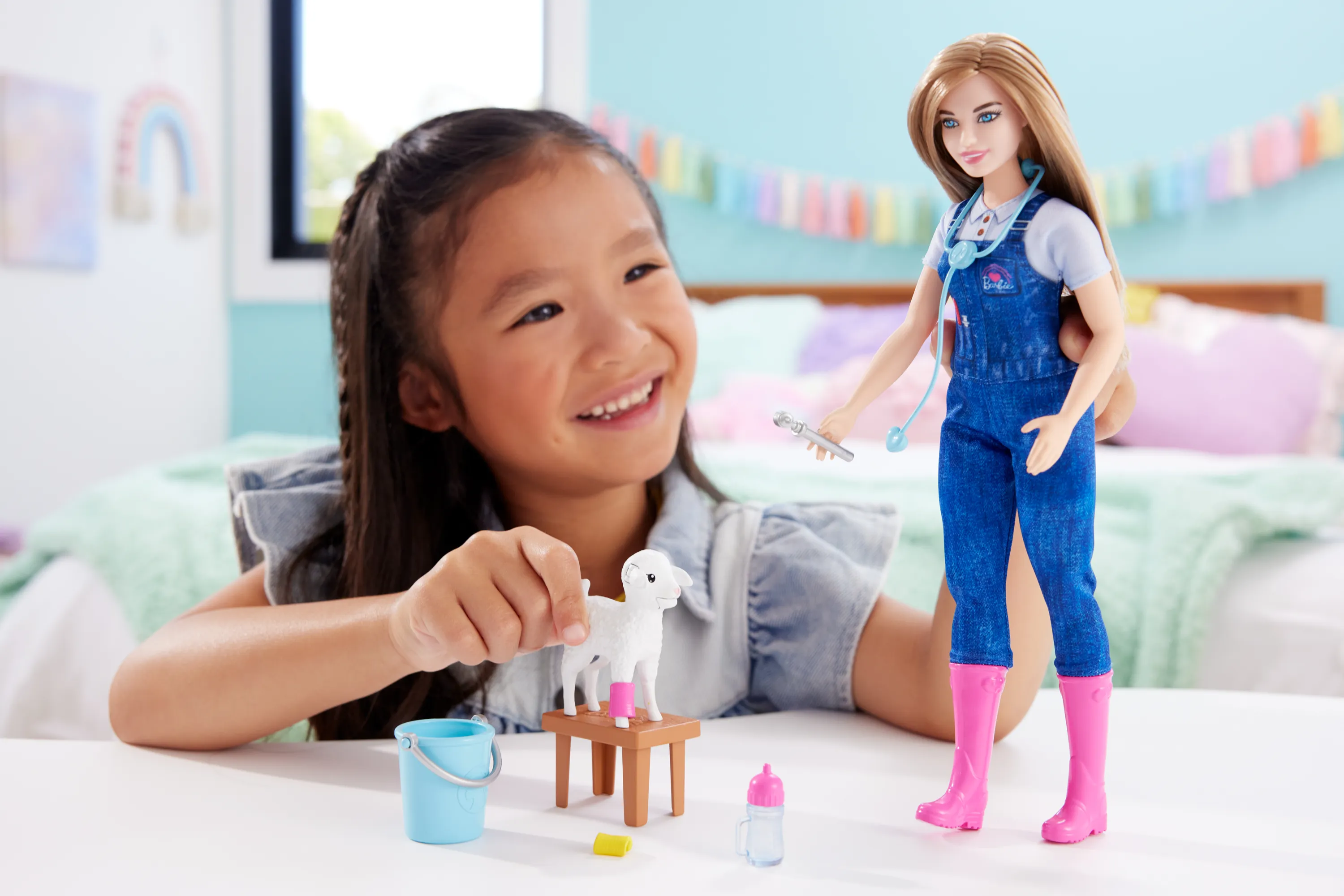 Mattel Barbie Farm Vet Toy Figure