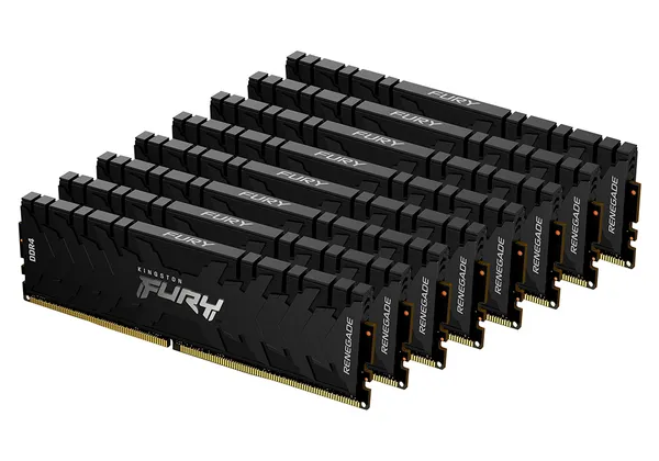 Kingston Fury Renegade 256GB (8 x 32GB) DDR4 3200MHz, CL16 - memory, Black