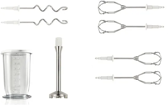 Bosch MFQ4075DE - håndmixer - hvid/søl