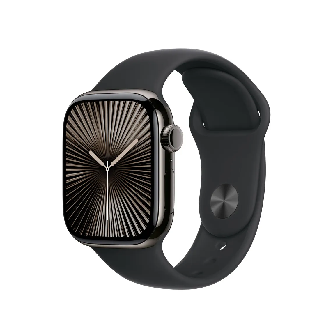 Apple Watch 42 mm - sportband, Svart, M/L