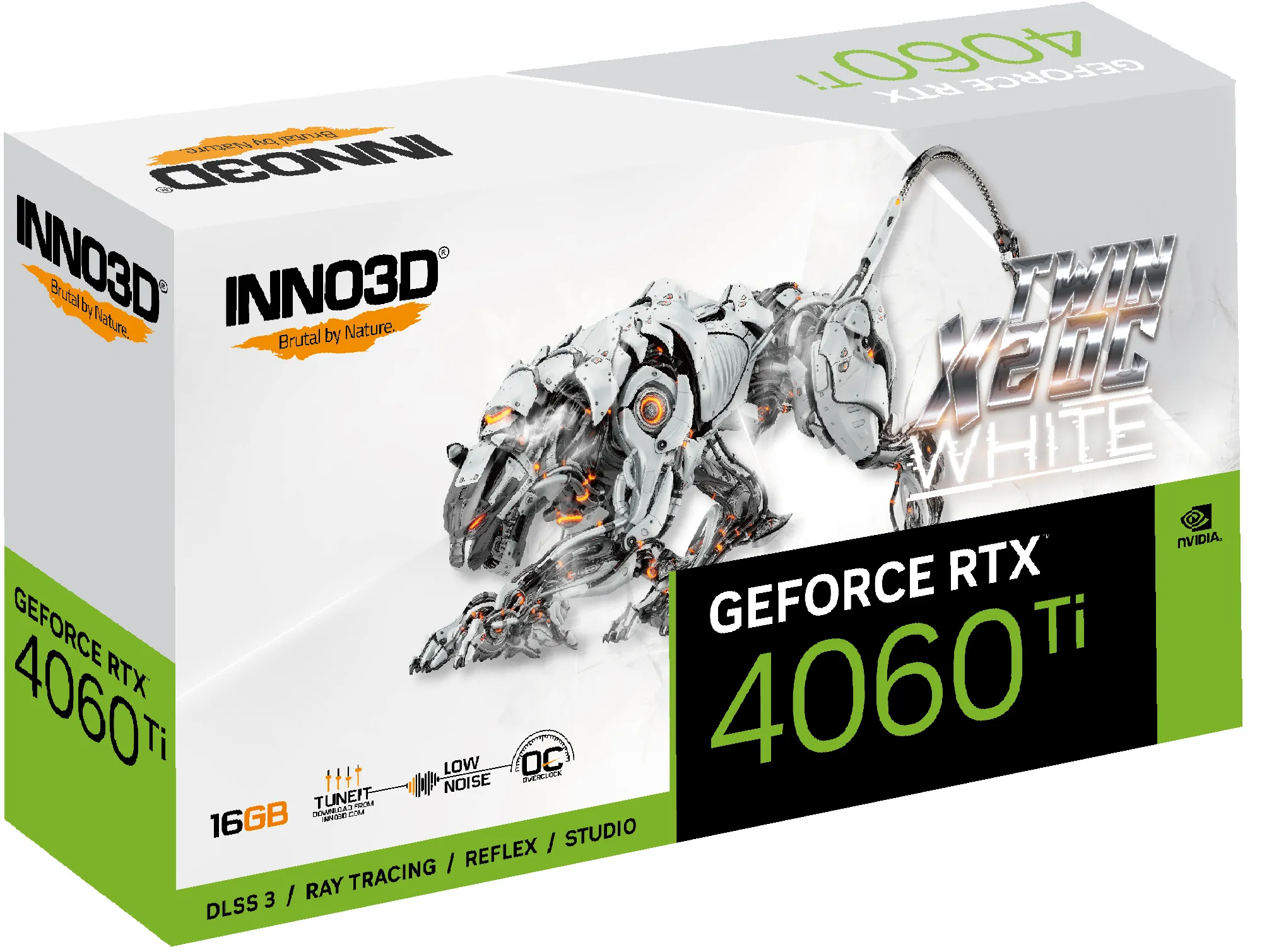Inno3D GeForce RTX 4060Ti Twin x2 OC 16 Gt -näytönohjain