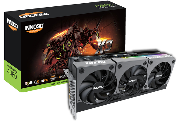Inno3d GeForce RTX 4080 X3 16GB - graphics card
