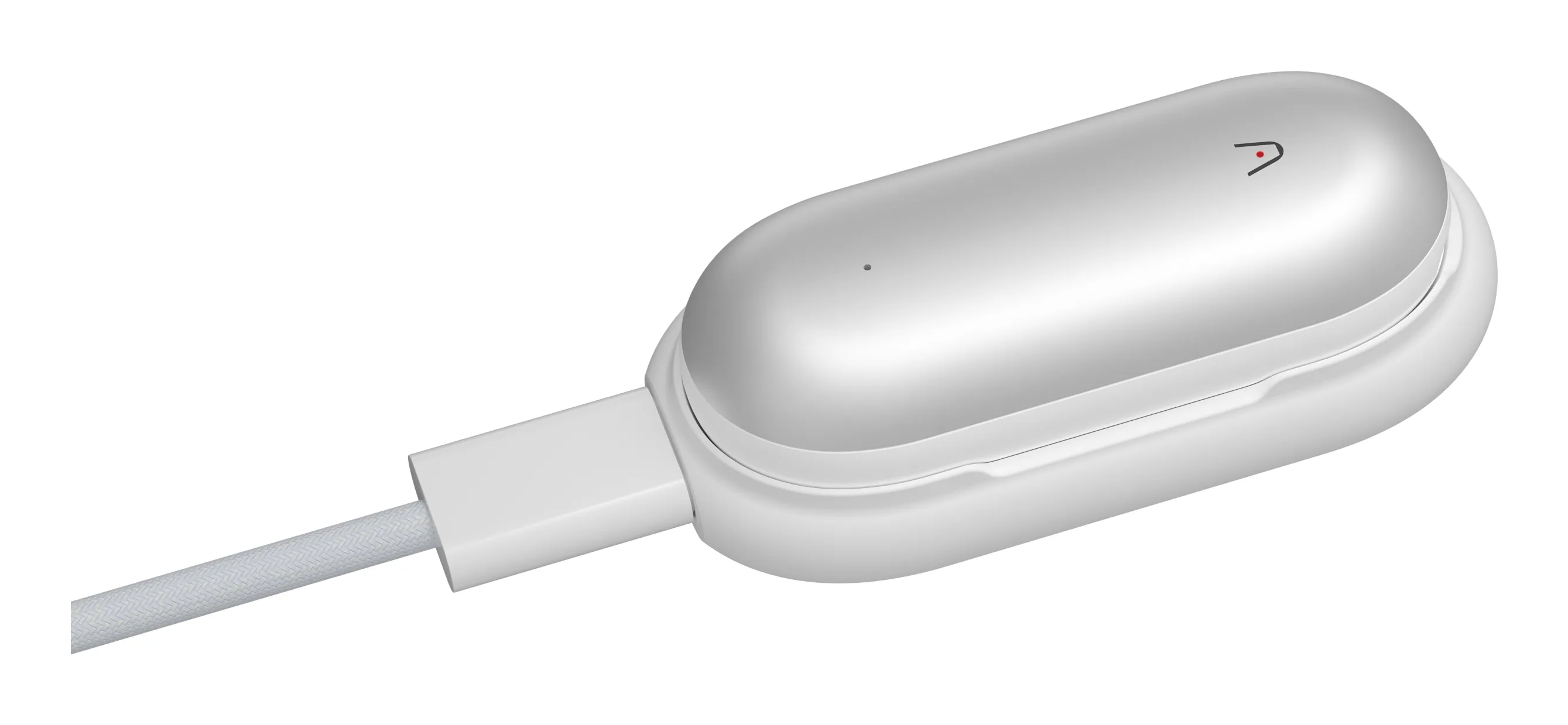 PLAUD NotePin - AI-driven röstinspelare med 112+ språk och 20 timmars batteritid - Lunar Silver