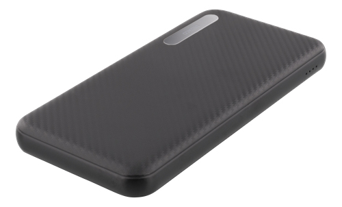 Power bank, 10000mAh, 2,1A Black