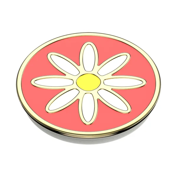 POPSOCKETS Enamel Quaint Daisy Coral