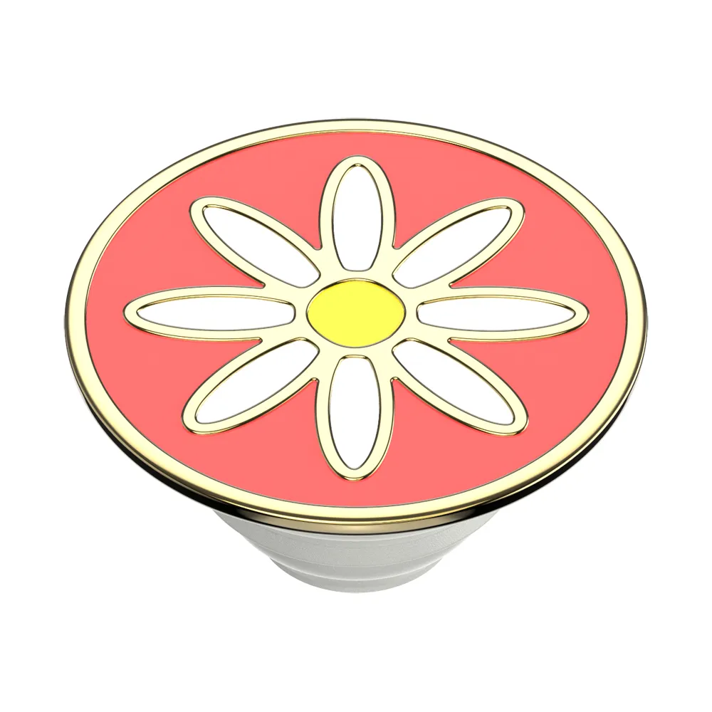 POPSOCKETS Enamel Quaint Daisy Coral