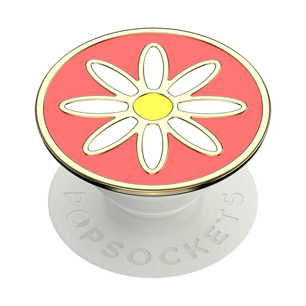 POPSOCKETS Enamel Quaint Daisy Coral