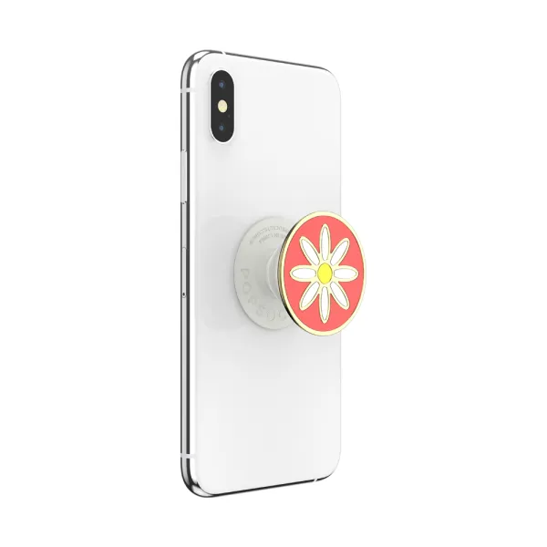 POPSOCKETS Enamel Quaint Daisy Coral