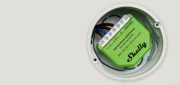 Shelly Wave Dimmer LR - smart dimming controller