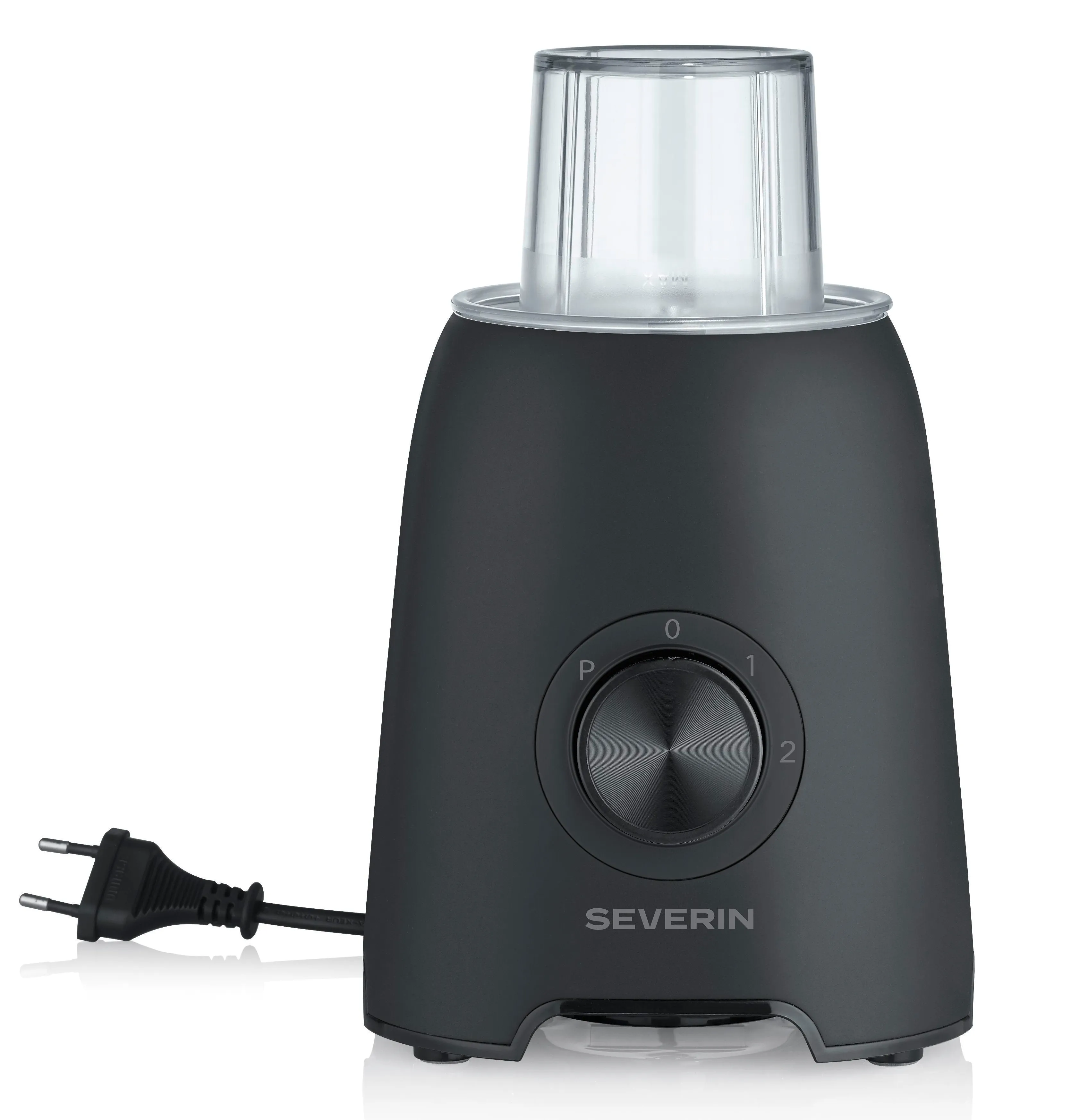 SEVERIN SM3724 600W 1.5L Blender, Black, Clear