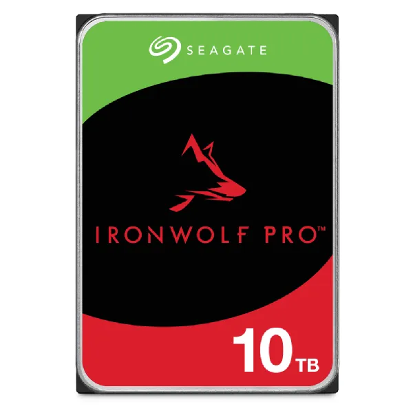 Seagate IronWolf Pro 3.5", 10 TB, 7200 RPM, 256 MB, 550 WRL - hårddisk (NAS)