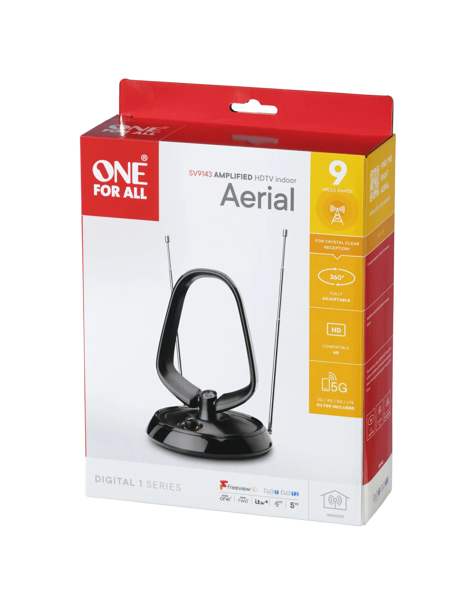 SV 9143 Ant indoor HD active 42dB 5G