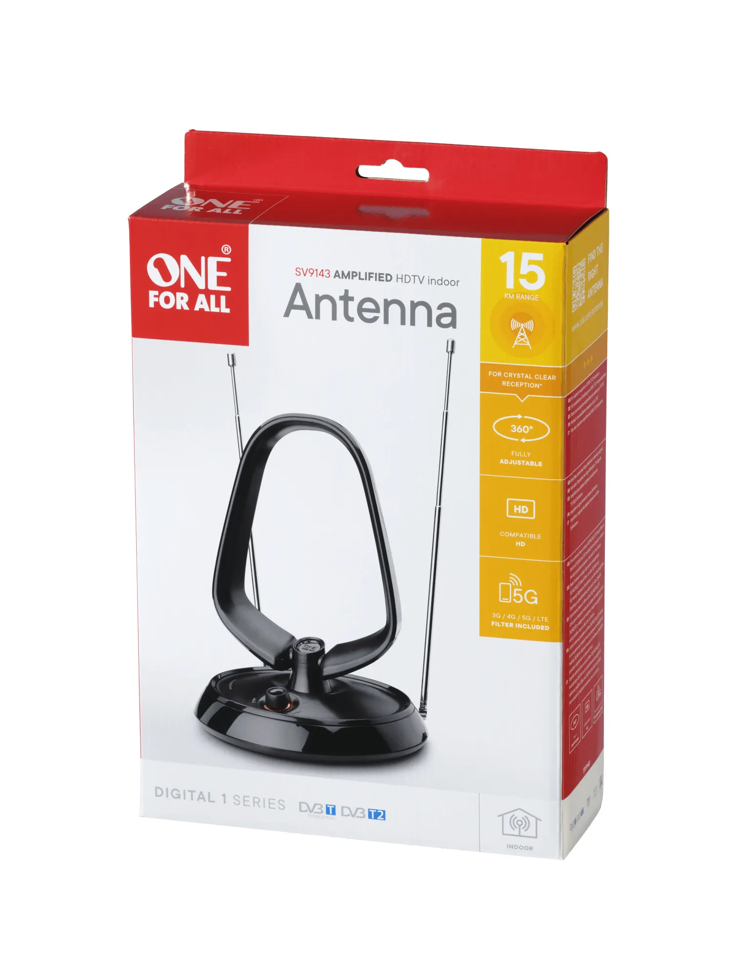 SV 9143 Ant indoor HD active 42dB 5G
