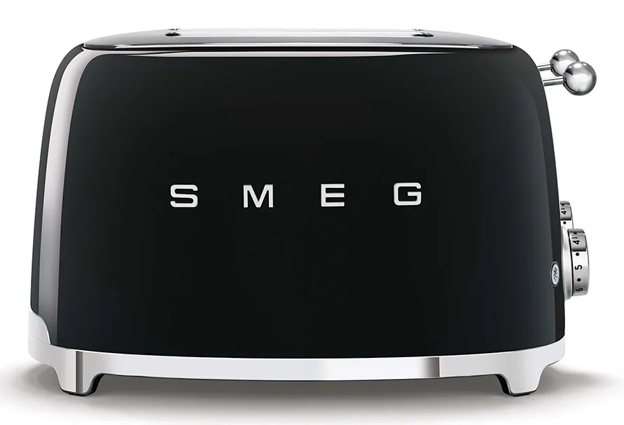Smeg 50's Style - toaster, 4 slice(s),  Black